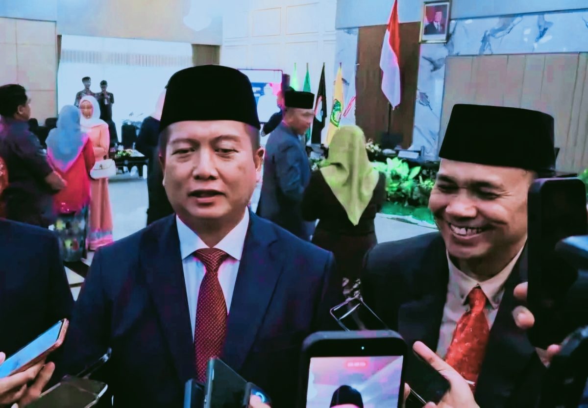 Juru Bicara Pemprov NTB Ahsanul Khalik Menjelaskan Tindak Lanjut Hasil Review Inspektorat Terhadap Pokir DPRD Yang Terindikasi Anomali dan Tidak Dapat Dilaksanakan Pada tahun Anggaran 2026.