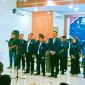 Ketua DPW Partai NasDem NTB, H. Mori Hanafi, Melantik Pengurus DPD dan DPC Partai NasDem Kabupaten Bima di Hotel Mutmainnah, Kota Bima, Senin (19/10/2026).
