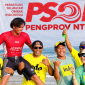 Ketua PSOI NTB Bersama Jajaran Pengurus Mendampingi Atlet PSOI NTB, Bronson Meydi, Yang Meraih Medali Emas Pada Kejurnas Selancar Indonesia di Bali.