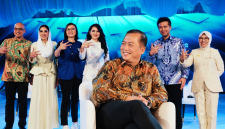 Gubernur NTB Lalu Muhamad Iqbal Saat Menyampaikan Pandangan Tentang Ekonomi Kreatif dan Kesejahteraan Masyarakat Dalam WCCE 2026 di Jakarta.