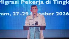 Sekretaris Jenderal Pemberdayaan KP2MI Achmad Syaifudin Rahadhian Dalam kegiatan Penguatan Kapasitas Aparatur Desa Untuk Program Desa Migran EMAS di NTB.