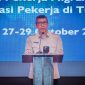 Sekretaris Jenderal Pemberdayaan KP2MI Achmad Syaifudin Rahadhian Dalam kegiatan Penguatan Kapasitas Aparatur Desa Untuk Program Desa Migran EMAS di NTB.