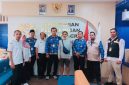 Kabid Penta Disnakertrans NTB H. Isnanto Karyawan Bersama Pihak Terkait Saat Menjemput atau Mendampingi Kepulangan Yanuar Fikri di Bandara Internasional Zainuddin Abdul Madjid (ZAM).