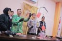Kapolresta Mataram Kombes Pol. Hendro Purwoko Saat Menyampaikan Pengungkapan Kasus Dugaan Penganiayaan Yang Menewaskan Pelajar Berusia 14 tahun di Jalan Udayana, Kota Mataram.