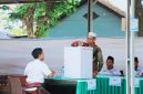 Pemantauan Pilkades Serentak 2026 di Kabupaten Lombok Tengah Oleh Jajaran Pemerintah Daerah dan Unsur Terkait Untuk Memastikan Pemungutan Suara Berlangsung Aman, Tertib, dan Kondusif.