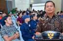 Gubernur NTB Lalu Muhamad Iqbal Saat Menghadiri Temu Karya VI Karang Taruna Provinsi NTB di Pendopo Gubernur NTB, Sabtu (3/10).