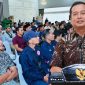 Gubernur NTB Lalu Muhamad Iqbal Saat Menghadiri Temu Karya VI Karang Taruna Provinsi NTB di Pendopo Gubernur NTB, Sabtu (3/10).