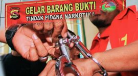 Polisi Mengungkap Tiga Kasus Dugaan Peredaran Narkotika Jenis Sabu di Tiga Lokasi Berbeda di Kabupaten Dompu Dengan Total Barang Bukti 18,39 gram.