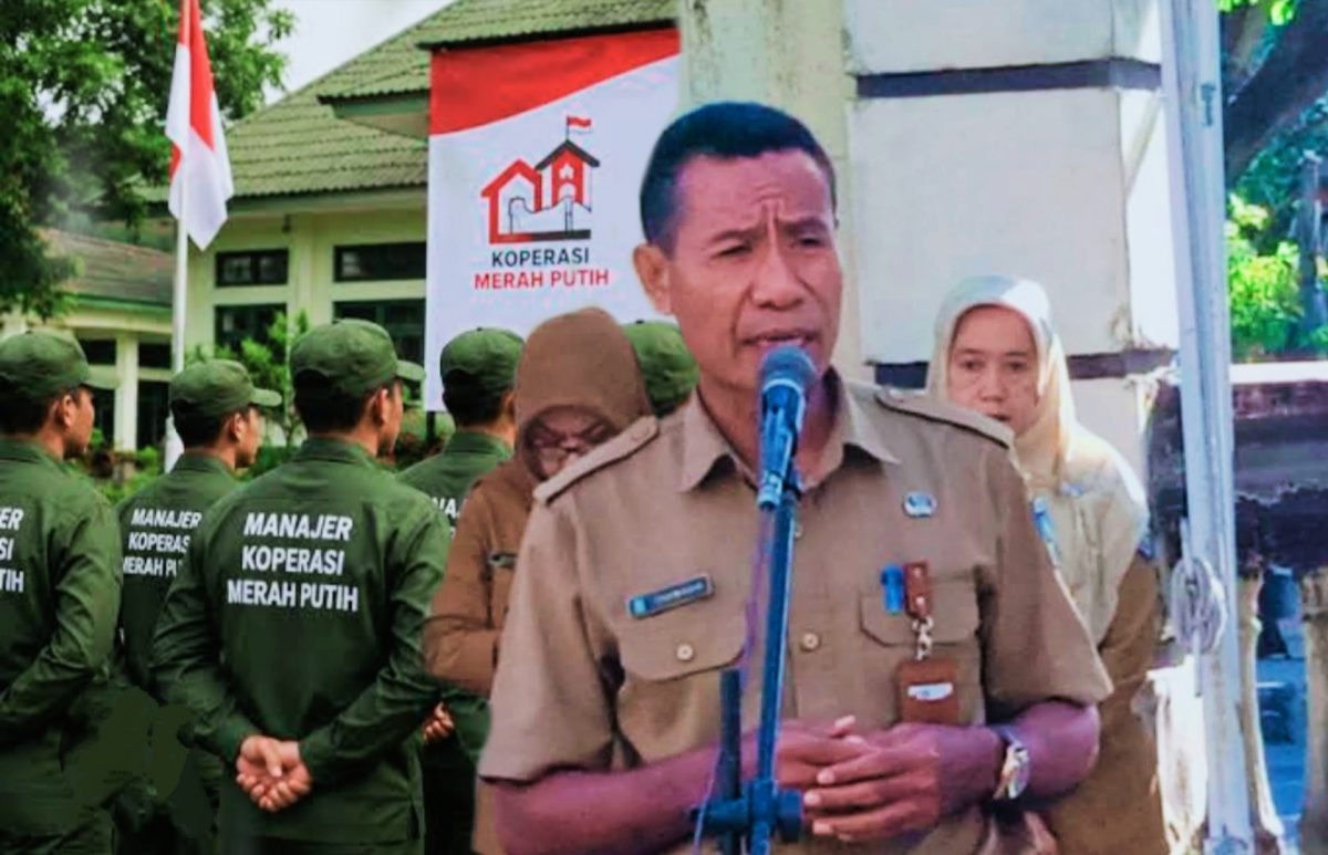 Kepala Bidang Pembinaan Koperasi Diskop UKM NTB Rahmadin Saat Memberikan Arahan Dalam Apel Pagi di Kantor Diskop UKM NTB, Selasa (6/10/2026).