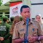 Kepala Bidang Pembinaan Koperasi Diskop UKM NTB Rahmadin Saat Memberikan Arahan Dalam Apel Pagi di Kantor Diskop UKM NTB, Selasa (6/10/2026).