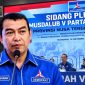 Eks Kapolda NTB Irjen Pol (Purn) Hadi Gunawan Terpilih Secara Aklamasi Sebagai Calon Ketua DPD Partai Demokrat NTB Periode 2026-2031 Dalam Musdalub di Mataram, Jumat (16/10/2026).