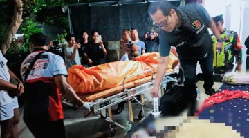 Polisi Melakukan Penanganan Awal Terkait Seorang Pria Berusia 76 tahun asal Dompu Yang Meninggal di Rumah Kontrakan di Kawasan Perumahan Regency, Kota Mataram.