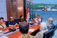 Gubernur NTB Lalu Muhamad Iqbal Bersama Jajaran Terkait Membahas Rencana Pengembangan Seaplane Aman Air, Marina, dan Wisata Bahari Untuk Memperkuat Konektivitas Serta Investasi Pariwisata NTB.