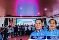 Wakil Bupati Sumbawa, Drs. H. Mohamad Ansori, bersama jajaran PWI Pusat, PWI NTB, dan pengurus PWI Kabupaten Sumbawa dalam kegiatan Orientasi Kewartawanan dan Keorganisasian (OKK) PWI se-Pulau Sumbawa, Minggu (25/10/2026).
