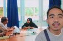 Orang Yua Yanuar Fikri, PMI Asal Kota Mataram Yang Diduga Menjadi Korban TPPO, Saat Menyampaikan Pengaduan Sekretariat PWI NTB Yang Berlokasi di Jl. Mahoni No. 5 B, Kelurahan Monjok Barat, Kecamatan Selaparang, Kota Mataram (Di Area Belakang Kantor Imigrasi Mataram).

